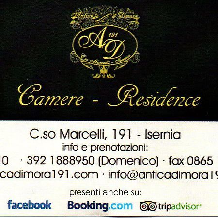 Antica Dimora 191 Hotel Isernia Esterno foto